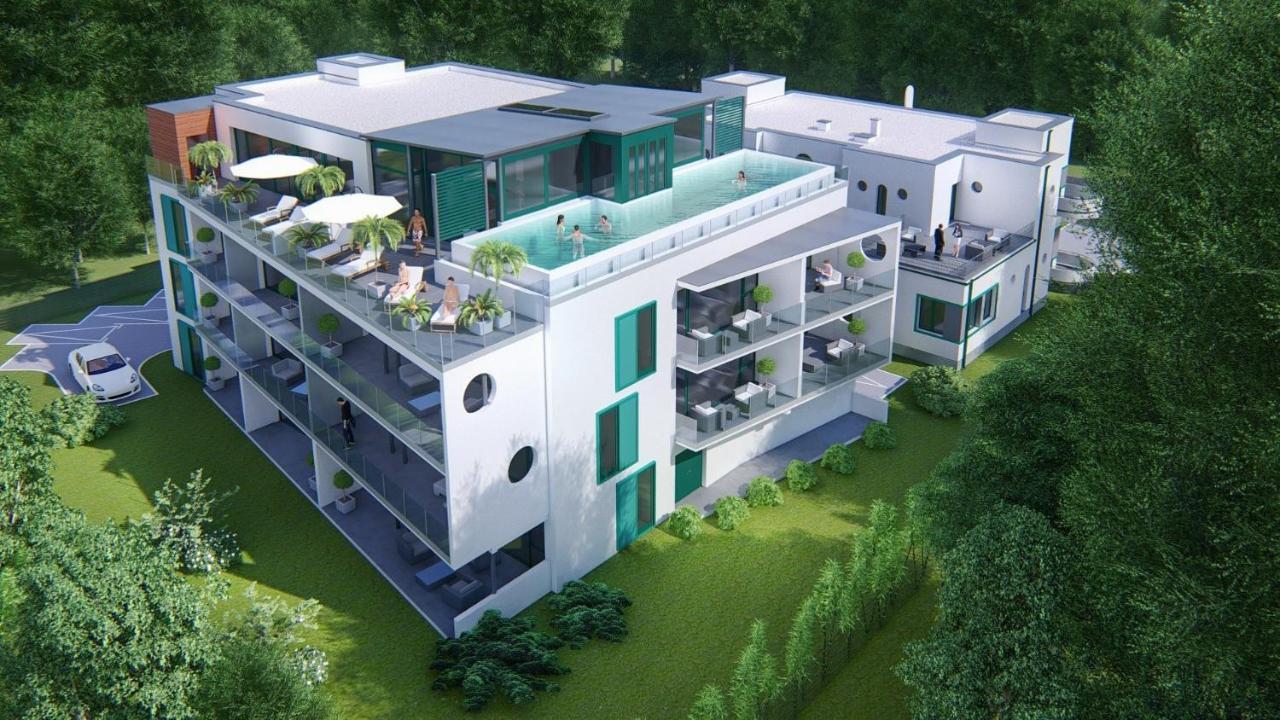 Villa Bauhaus Wellness Apartman 202 Шіофок Екстер'єр фото